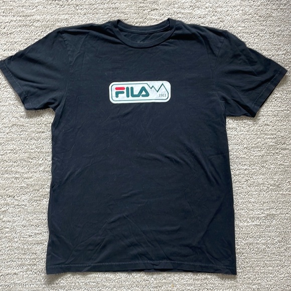 Fila Woman’s Black 1911 T-Shirt - Picture 1 of 6